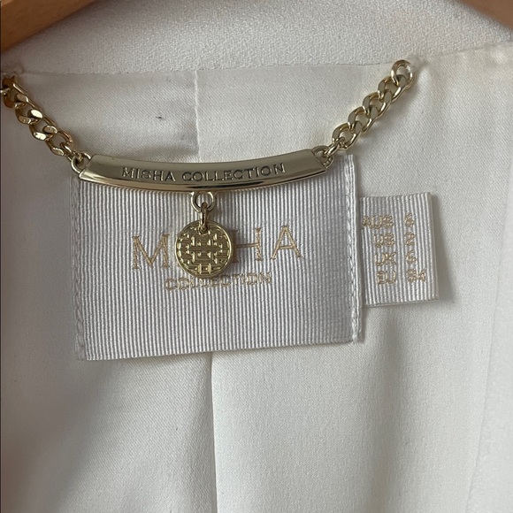 MISHA COLLECTION White Blazer with Bell Sleeves - Picture 3 of 12